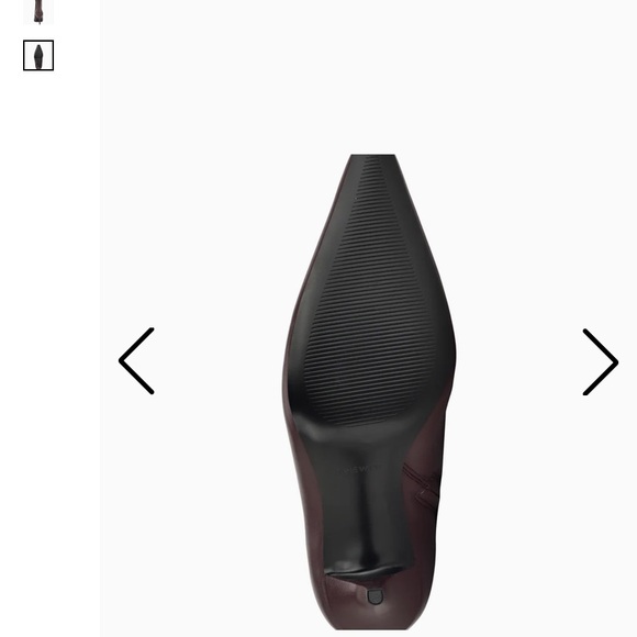 Nine West Dark Burgundy Heeled Boots - Picture 2 of 7